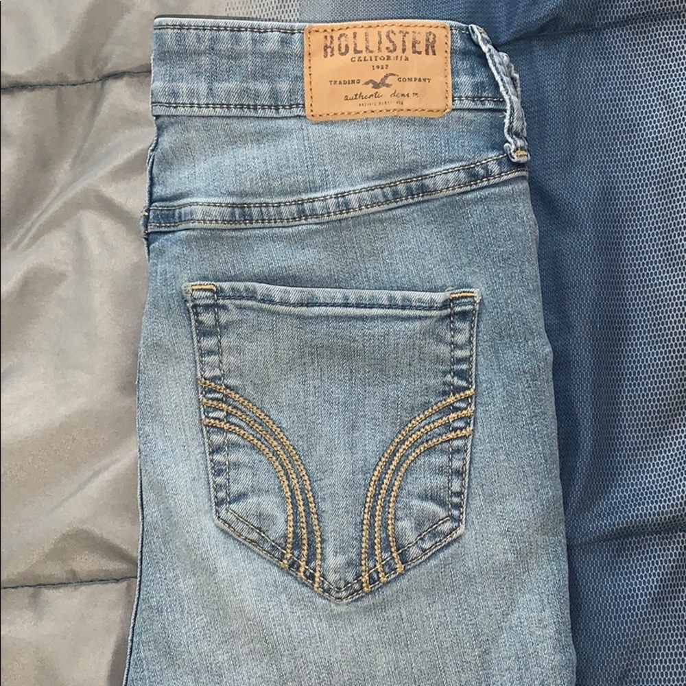 Super Skinny High Rise Ripped Jeans